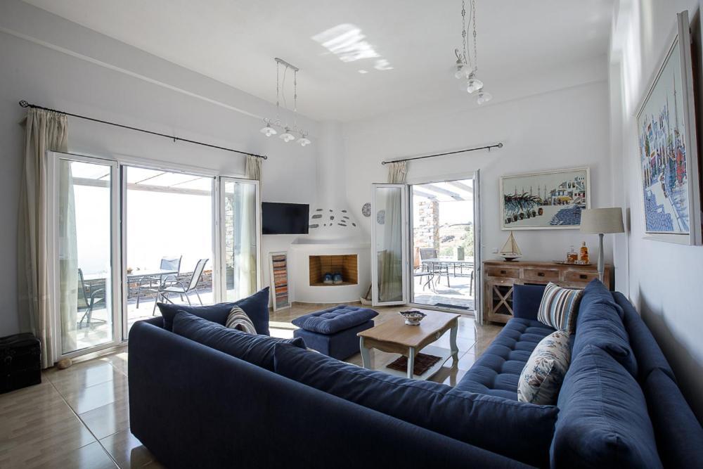 Cycladic Villa With Sea View! Ioulis Luaran gambar