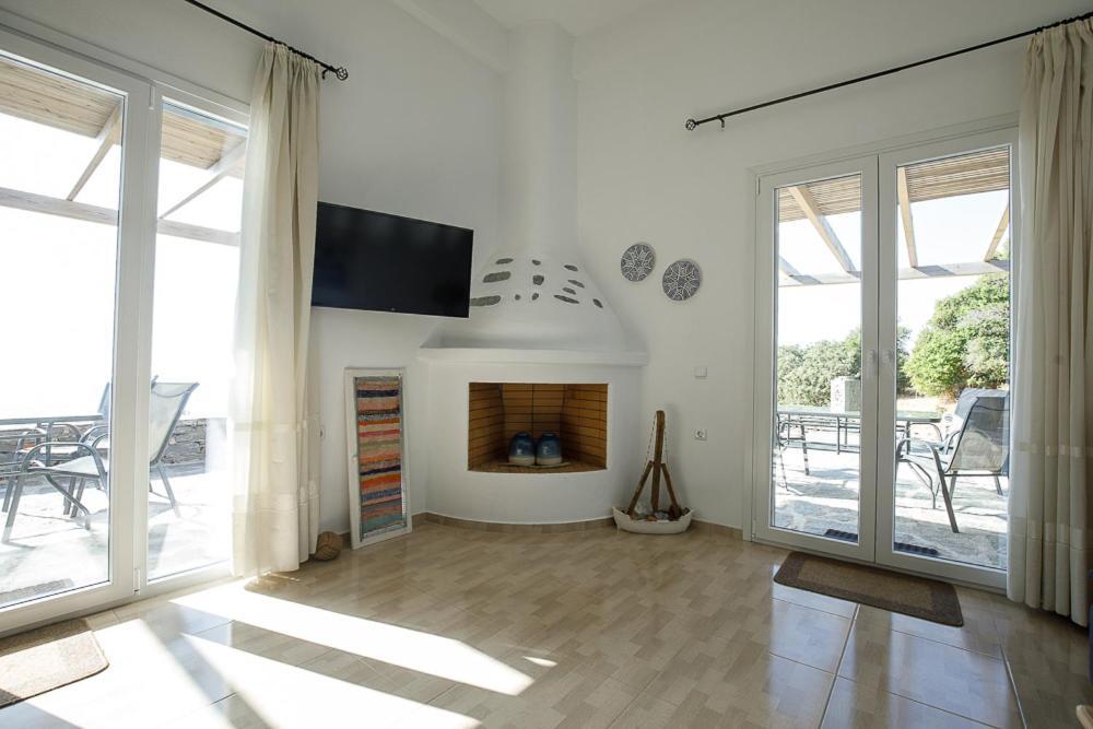 Cycladic Villa With Sea View! Ioulis Luaran gambar