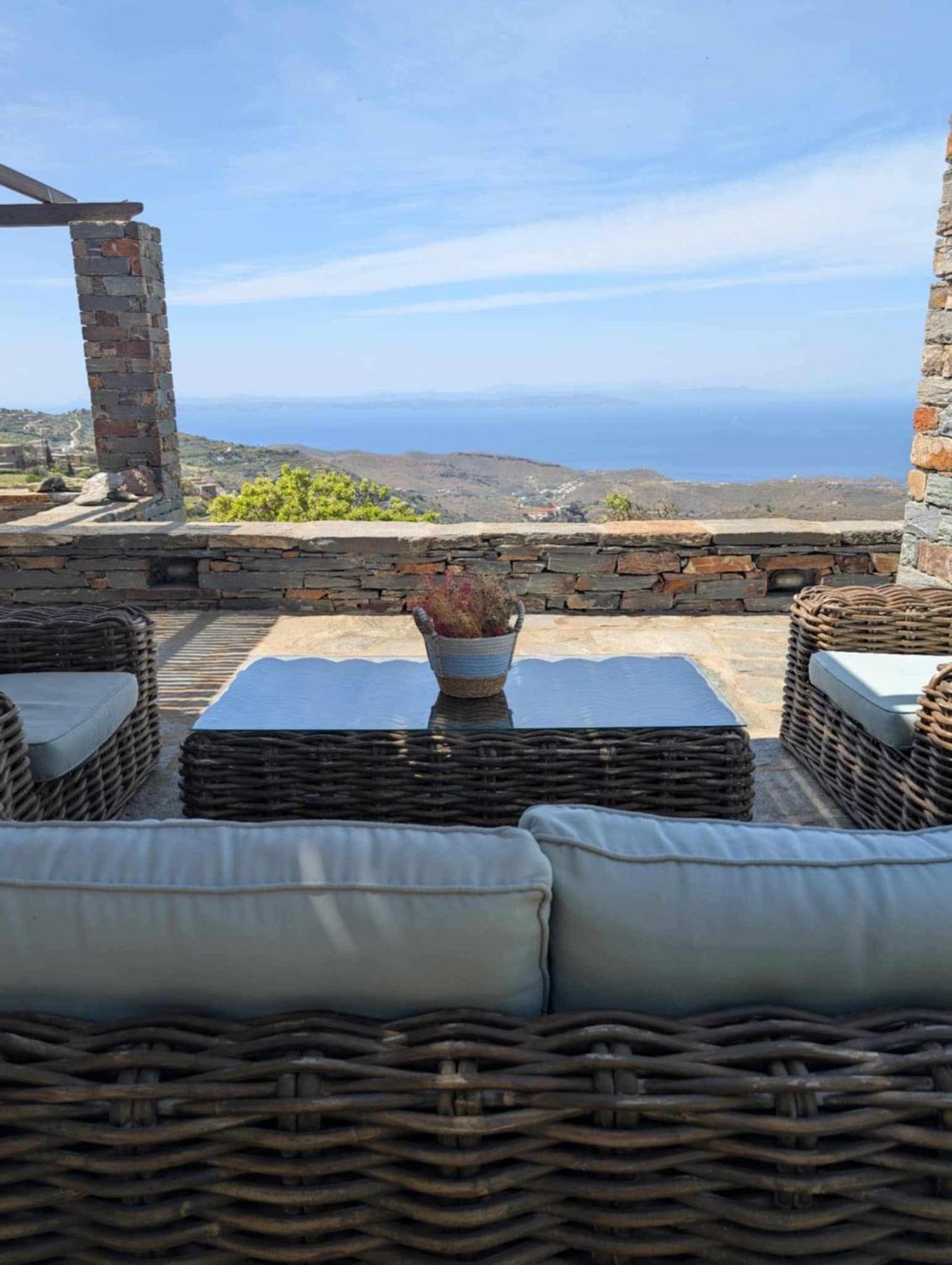 Cycladic Villa With Sea View! Ioulis Luaran gambar